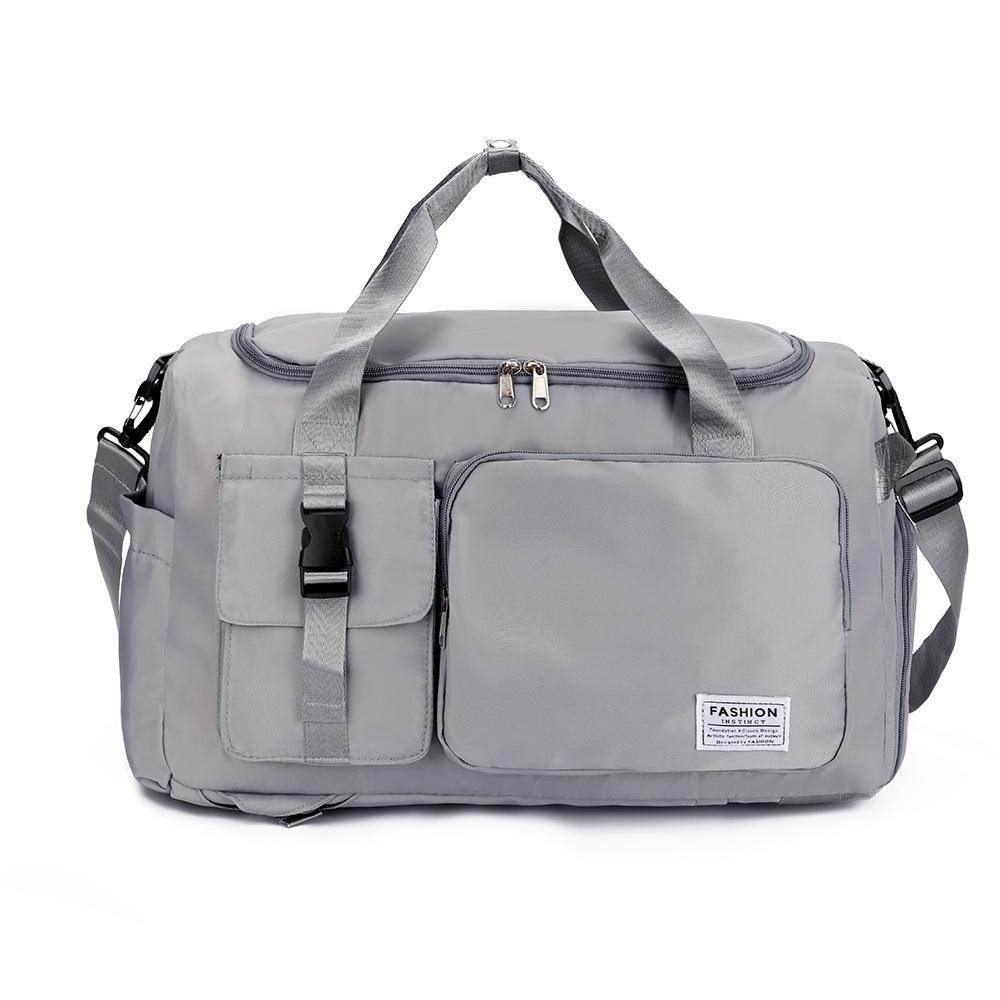 Multifunctional Large-capacity Hand Luggage Bag Outdoor Wet and Dry Sports Can Be Used To Tie The Lever with Shoe Compartment Gym Bag