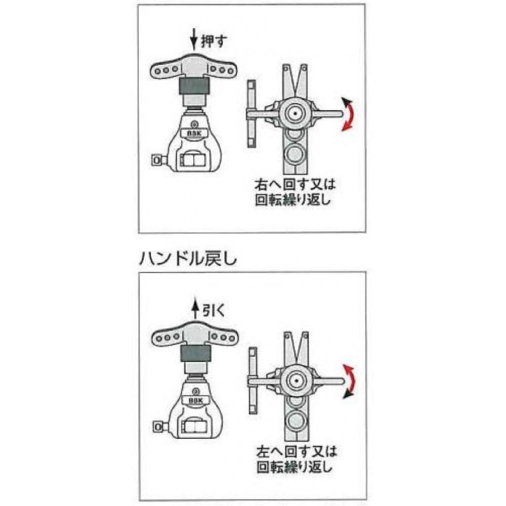 BBK Quick Handle Ratchet Flare Tool 900-FN