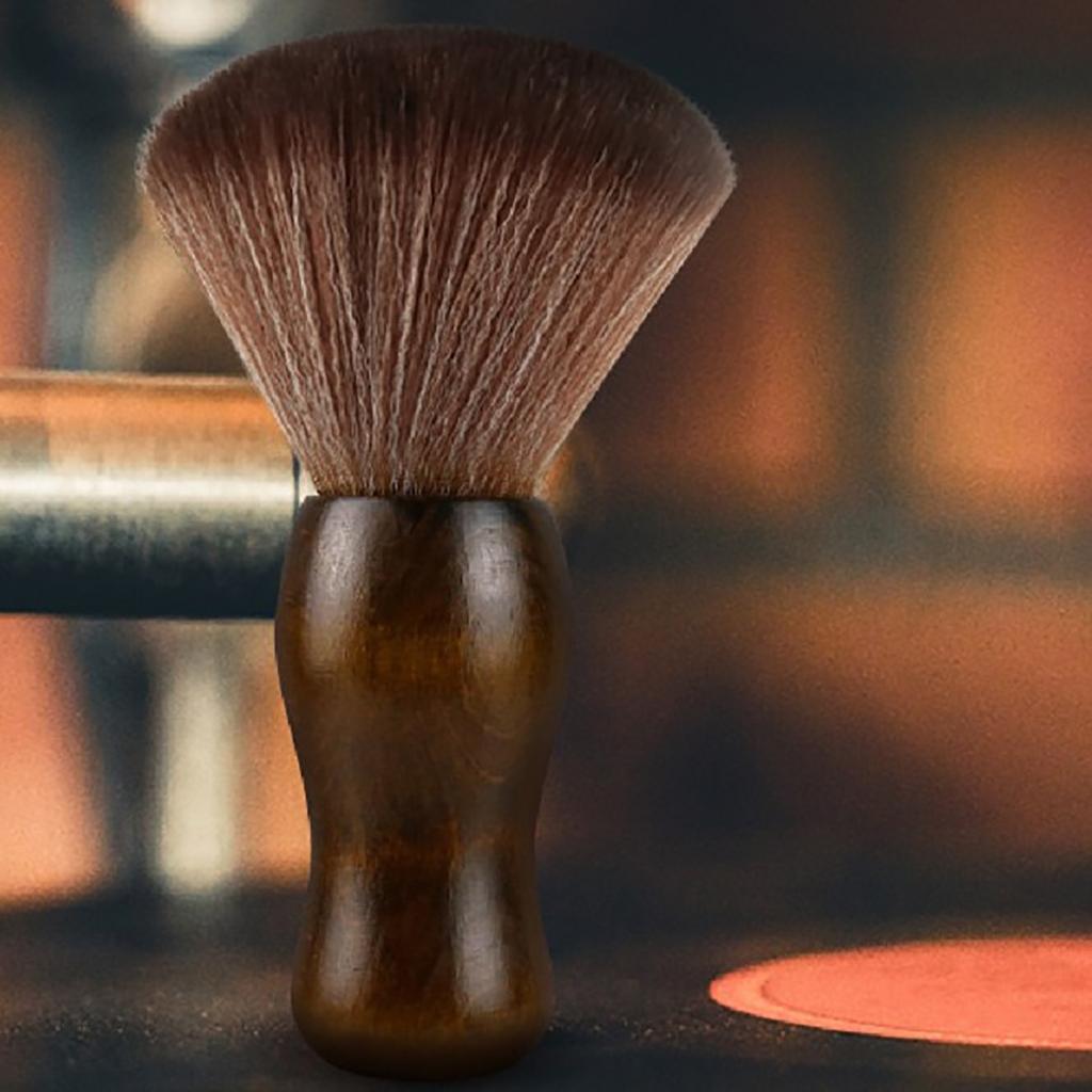 Cleaning Brush for LP Vinyl Record Super Soft Brush Wooden Handle&Carbon Fiber Bristles Anti-static