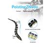 Eight-section bionic pike lure with realistic swimming action. Sharp hooks for solid hooksets, ideal for catching aggressive freshwater predators.