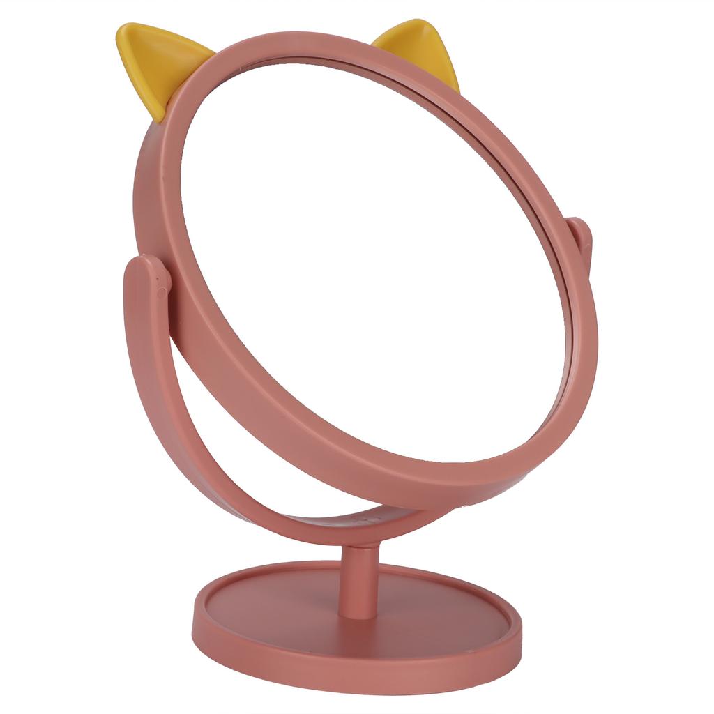 Schminkspiegel Verstellbar Klar Exquisit Flexibel Praktisch Niedlich Kleiner Spiegel für Zuhause Wohnheim Rosa