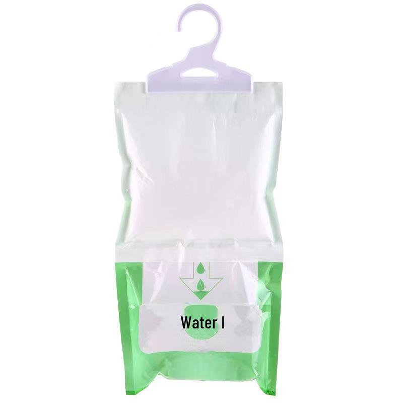 Hanging Moisture Absorber & Dehumidifying Bag for Wardrobes - Water Absorption Desiccant