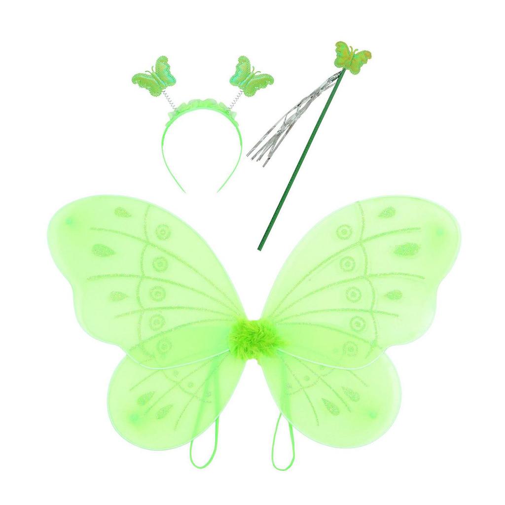 Tiana & Tinkerbell Green Cosplay Jewelry Set