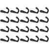 Bronze Vintage Wall Mounted Small Single Hook Hangers,Pack of 20