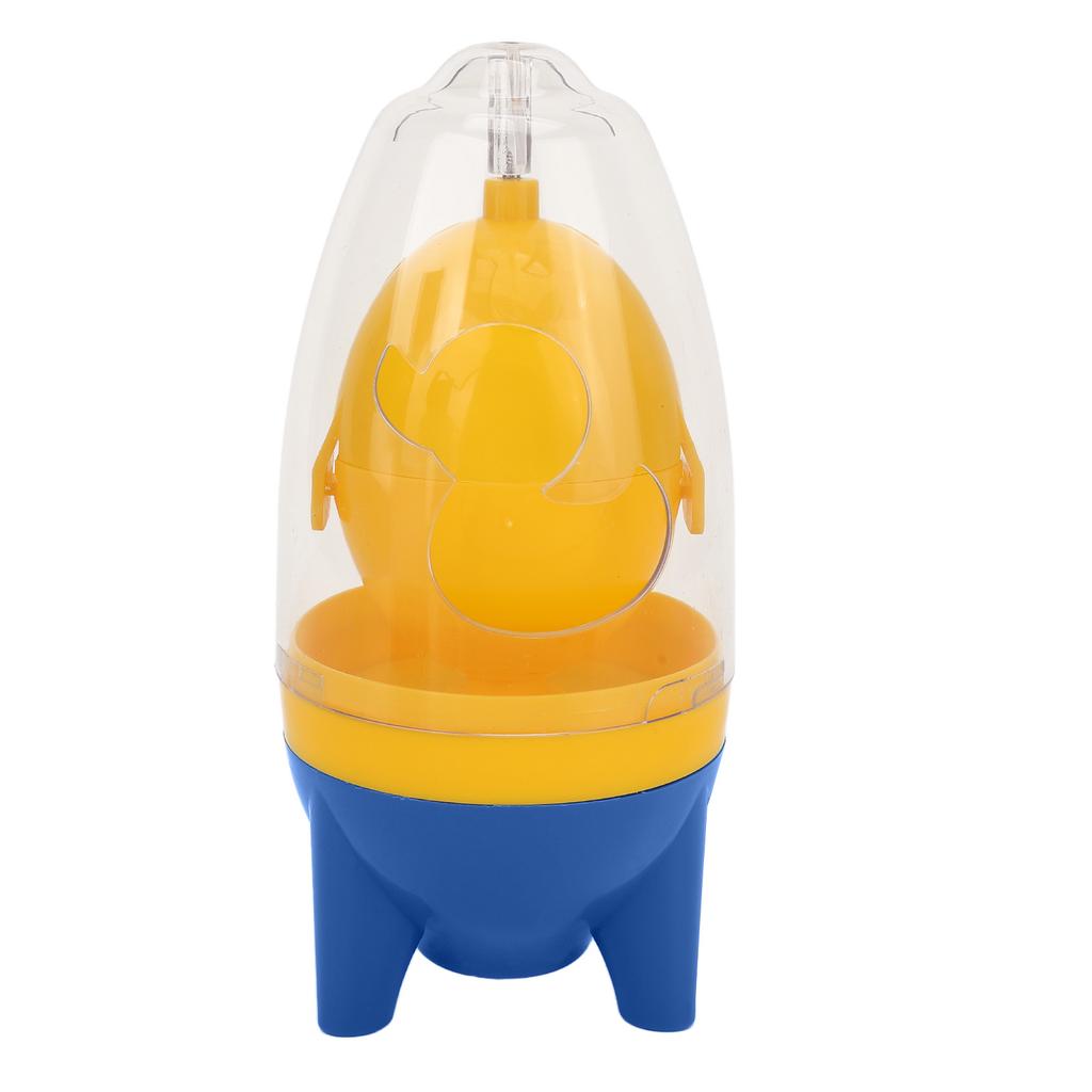 Egg Spinner Fun Shape High Torsion Rotation Homogeneous Hand Powered Portable Golden Egg Maker Blue