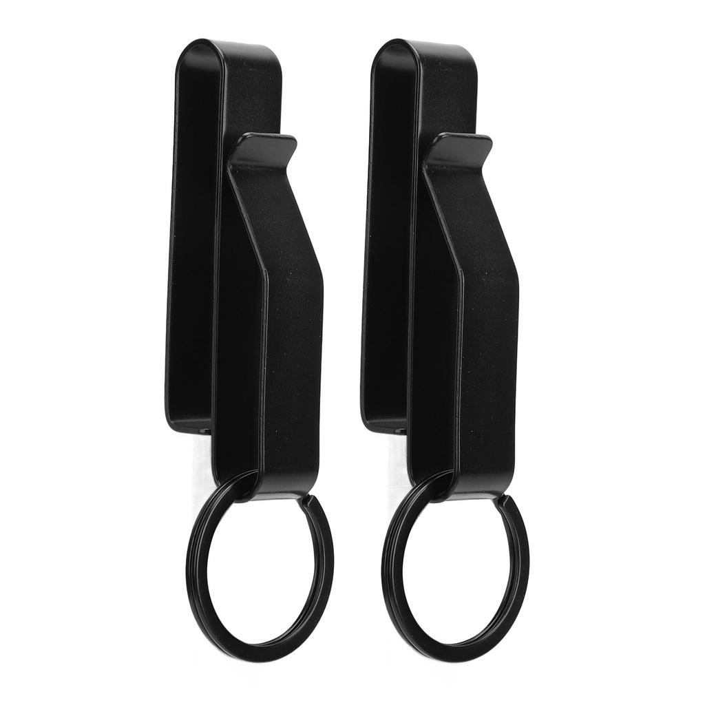 Belt Key Holder Stainless Steel Compact Quick Release Belt Key Clip with Key   for   Law Enforcement