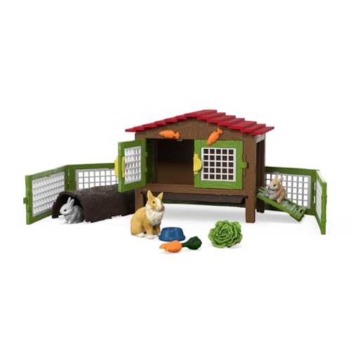 Schleich Farm World Rabbit Hutch 42728