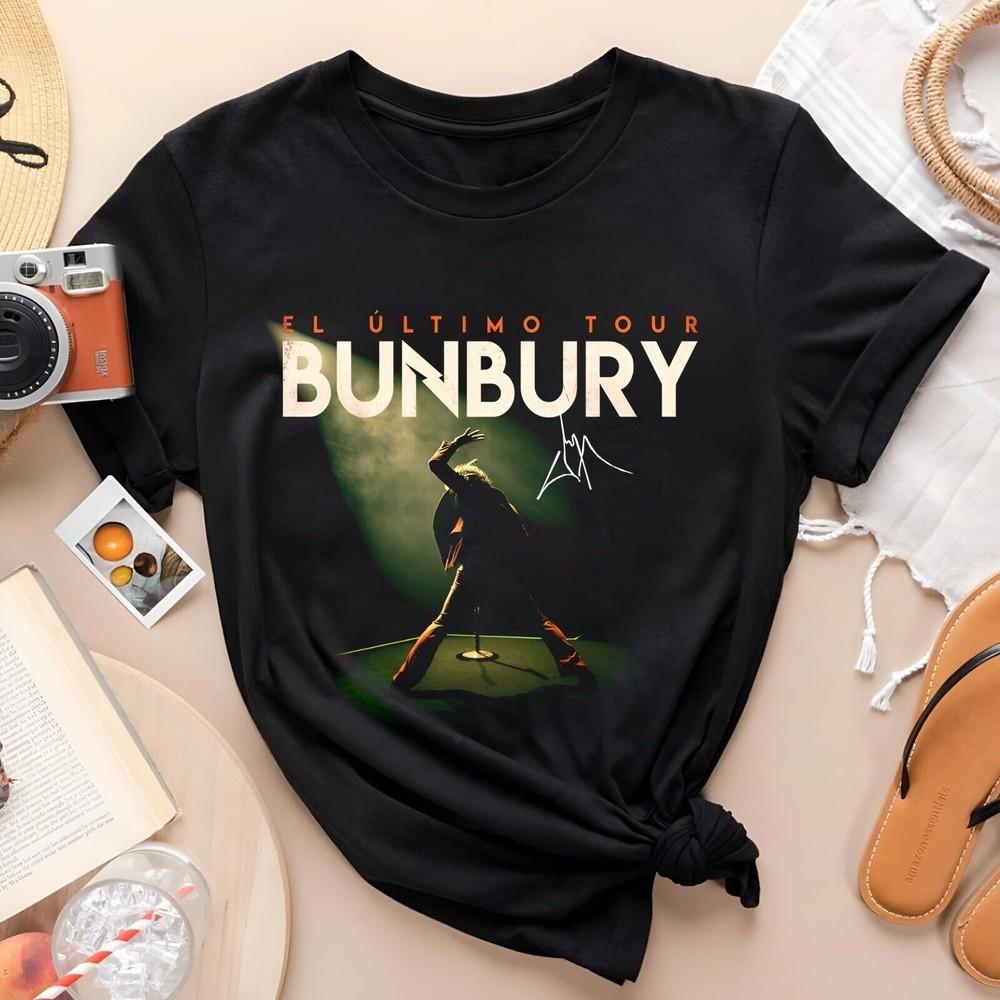 Rare Enrique Bunbury Singer Cotton Men S5XL Unisex T-Shirt S