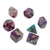 7 Die Dice Set Polyhedral Acrylic Dice Table Multi Color Gaming Dice for Board Role Playing Games