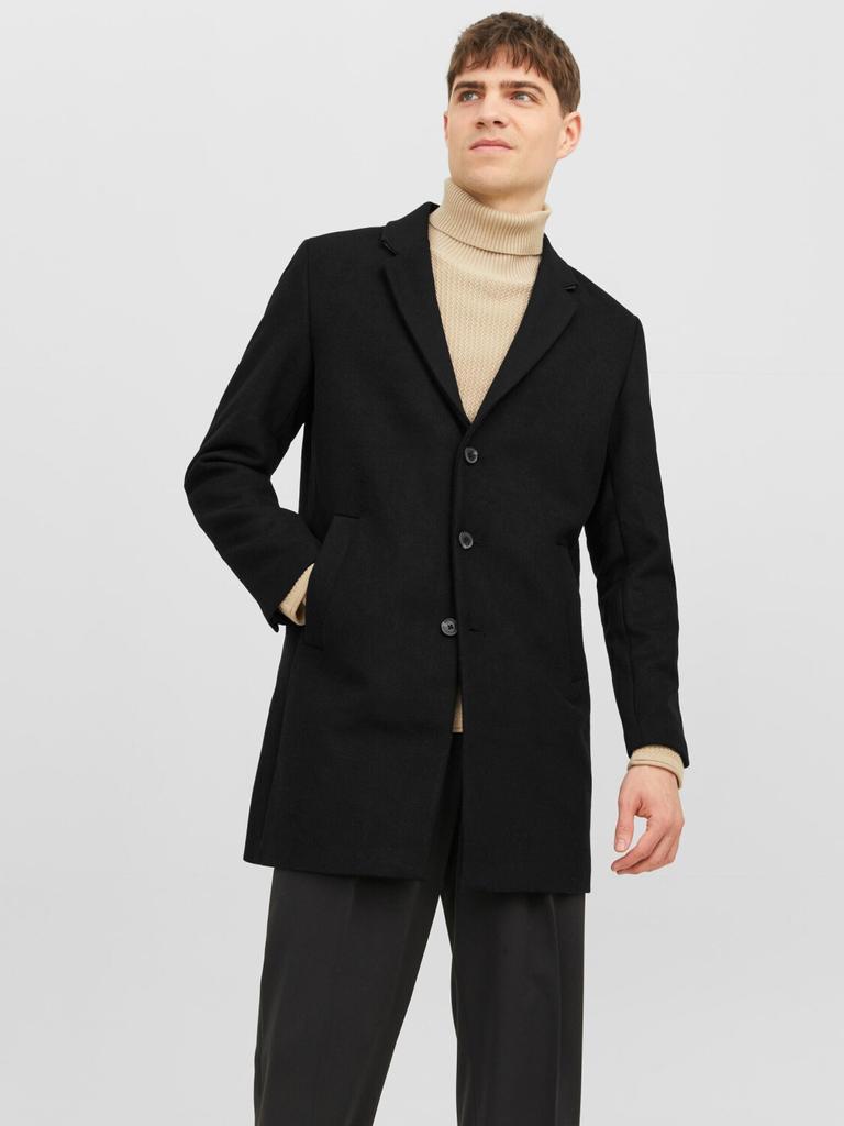 Winter Jacket Jack & Jones Jjemorrison Wool Coat SN (12239008) Jjeharrison (12263845) Black