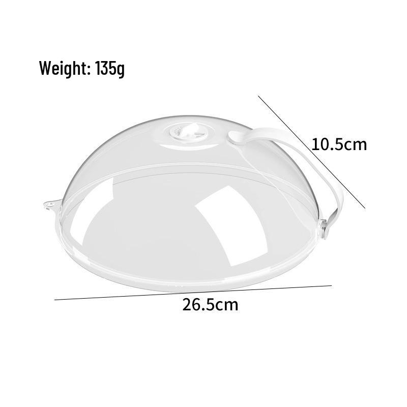 High-Temperature Resistant, Oil & Splash-Proof Microwave Food Cover