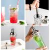 Elegant 400ml Cocktails Mixing Set Shaker Set Including Large Shaker Stirrer and Measuring Cup for Parties