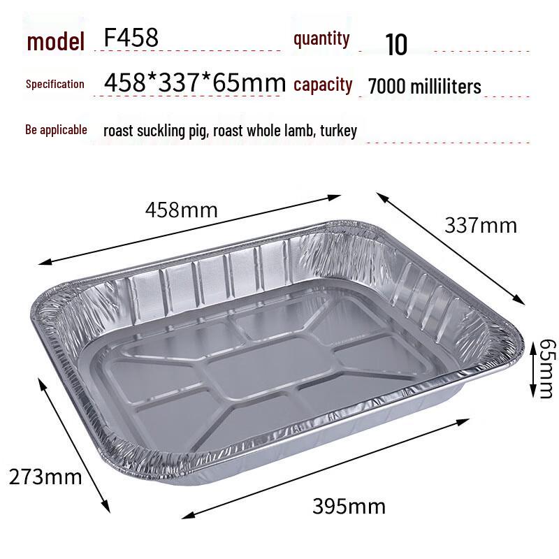 

Reusable Aluminum Foil Baking & Takeaway Containers