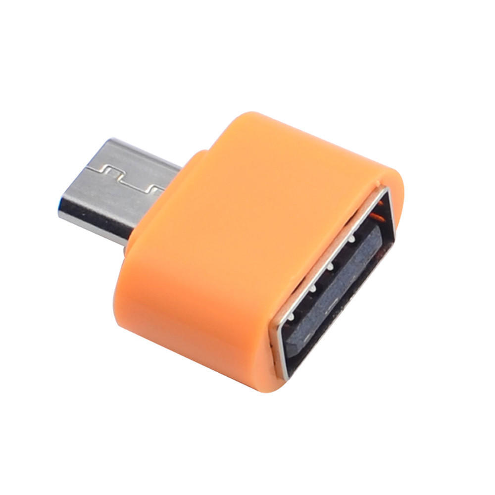 Micro USB To USB OTG Adapter Converter Connector for Smartphones Tablets and Other Compatible Devices Supports USB Peripherals and Data Transfer