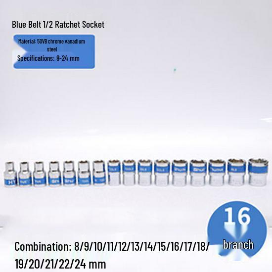 Complete Electric Ratchet Wrench Socket Set for Auto Repair