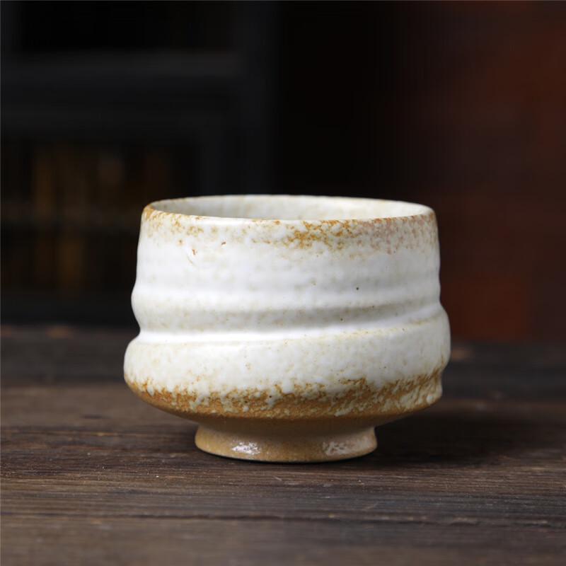 Jimo Vintage Japanese Kiln-Glazed Ceramic Tea Cup