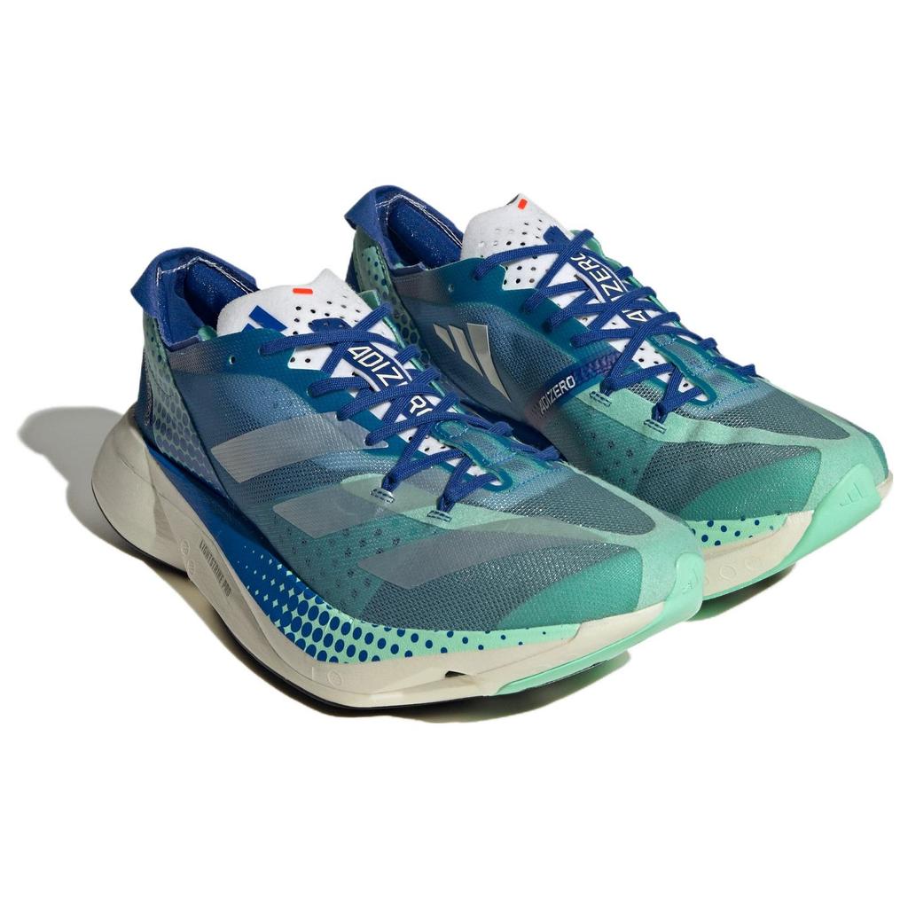 Adidas Adios Pro 3 Pulse Mint Flash Lime Unisex Sneakers Zero-Metalic Royal-Blue GW7260
