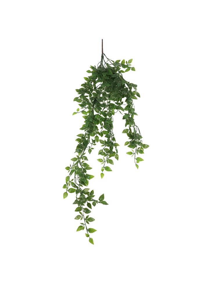 Brand New Decor Beautiful Artificial Plant Hanging 85cm Artificial Christmas Decoration Green Hanging Potted Plant Plastic Use