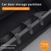 SEAMETAL Car Storage Box Partition Adjustable Car Door Storage Slot Divider Compartment Car Organizer Accessories