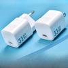 PD30W Gallium Nitride Charger Small Ice Cube European and American Charging Head Is Suitable for Fast Charging of Apple Mobile Phone Tablets