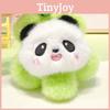 Plush Fun Soft Panda Head Keychain Ideal For Keyrings And Bag Accessories For Kids