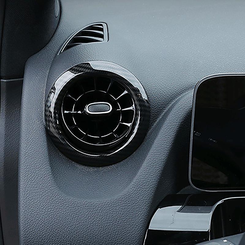 Car Air Condition Outlet Vent Circle Frame Trim For Mercedes Benz B Class W247 GLA H247 GLB X247 - Interior Accessories