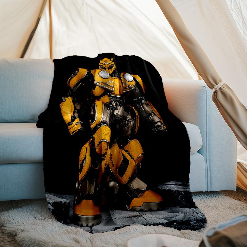 Bumblebee Printed Throw Blanket—lightweight,soft,warm;versatile Blanket for All Seasons—perfect As &air-conditioning Throw,nap Blanket