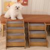 Non-Slip Pet Stairs for Bedside & Sofa - Four Seasons Use, Ideal for Small and Older Dogs