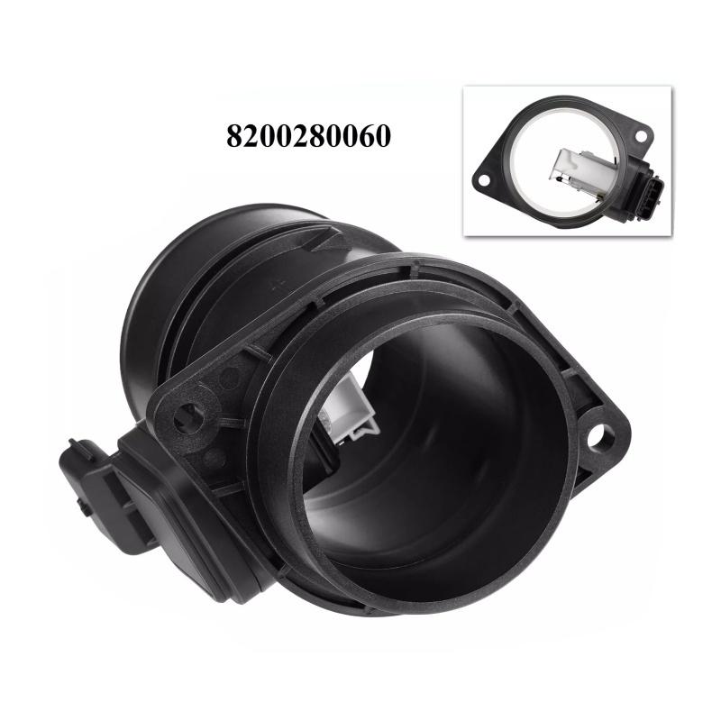 MAF Mass Air Flow Sensor Meter 5WK97008 5WK97008Z 8200280060 6 Pin For Renault Trafic Mk2 1.5 2.0 2.5 DCi Nissan Vauxhall Opel