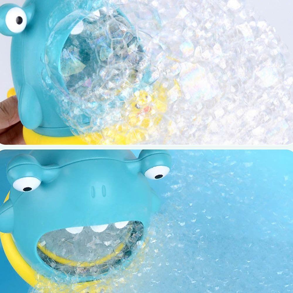 Shark Bubble Blowing Machine Cartoon Soap Bubble Machine Cute Children Soap Machine  Baby Bath