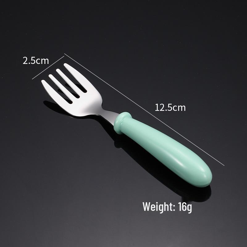 

Stainless Steel Cartoon Children s Spoon & Fork Set - 304 Convenient for Kids Food