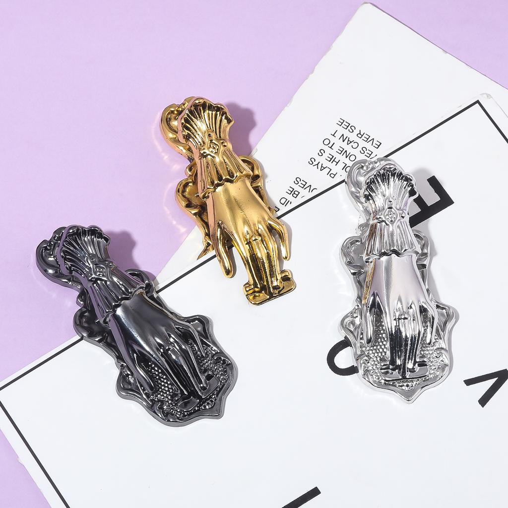 Creative Niches Lady's Hand Bookmark Holder Retro Multi Color Hand Shaped Notebook Clip For Women Men Reading Lover Stationery