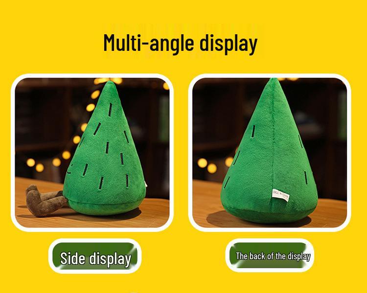 Cross-Border Cute Pine Tree Bamboo Shoot Plush Pillow Toy for Kids