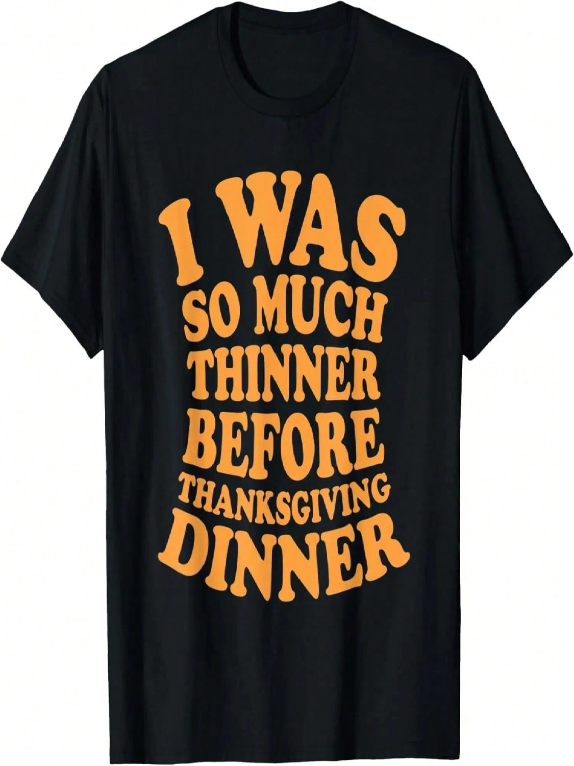Thinner Before Dinner Family Meal Food Funny Thanksgiving T-Shirt S разноцветный