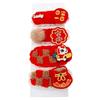 Hair Clip Chinese Yuanbao Horse Hairpin Hanfu New Year Red Hairpin  Horse New Year Gift
