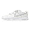 Nike Dunk Low Slip Resistant Abrasion Resistant Low top Skateboard Shoes Unisex White HF0730-160(Teamfour-)