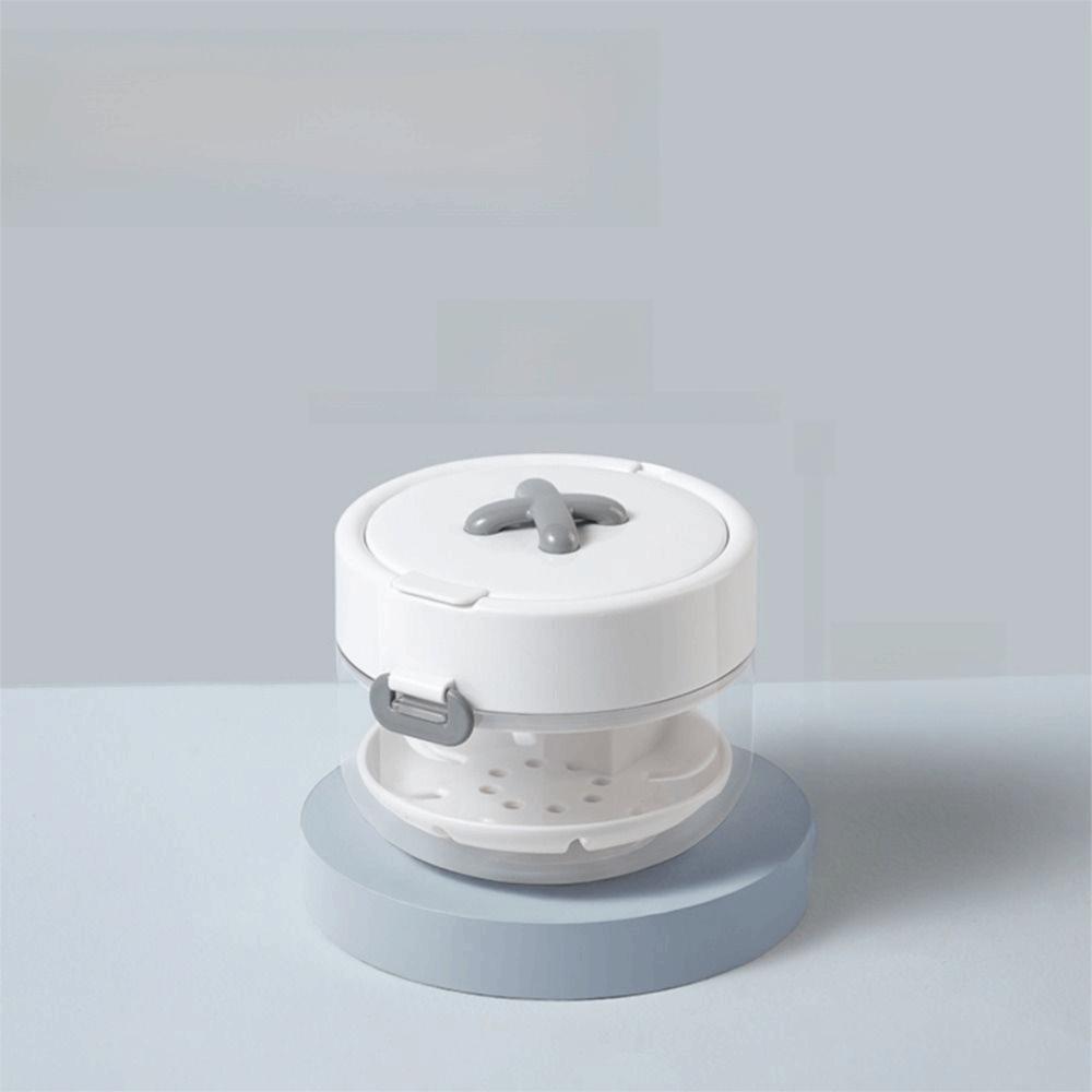 Drainable Design Denture Retainer Case Portable Denture Soak Cup For Invisible Aligners