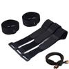 Nylon Luggage Strap Strong Sticky Black Nylon Rope Fixed Straps Tie Rope Straps Cable Straps
