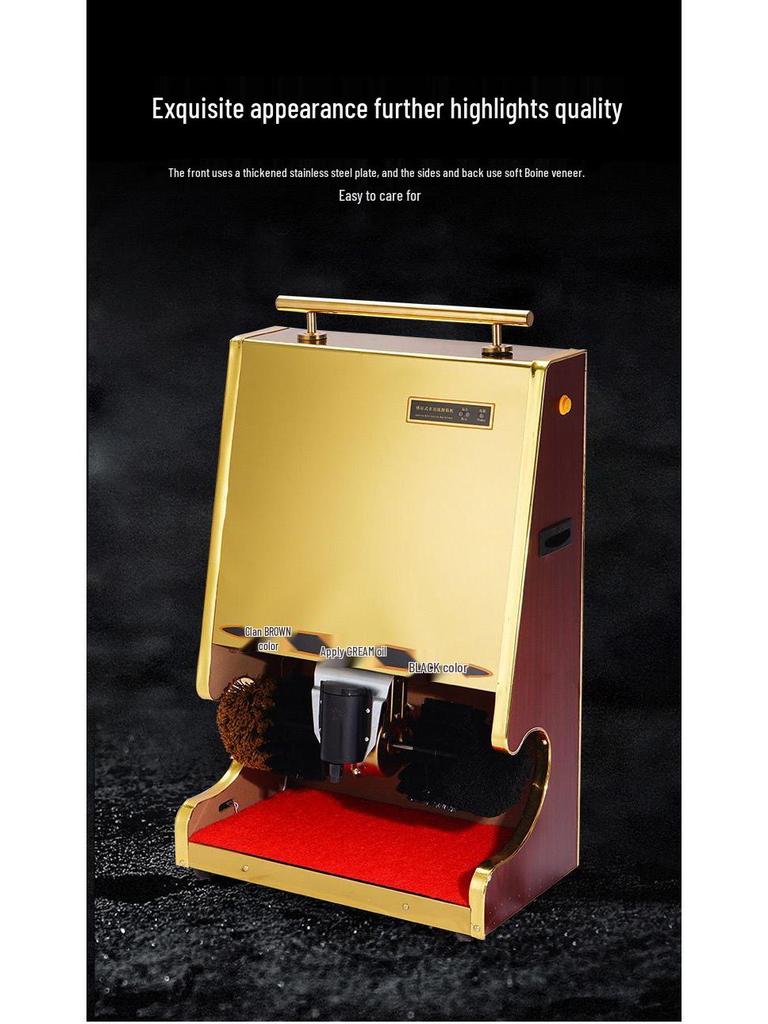 2025 Smart Electric Shoe Polisher: Automatic Sensor Cleaner for Household & Hotel Use