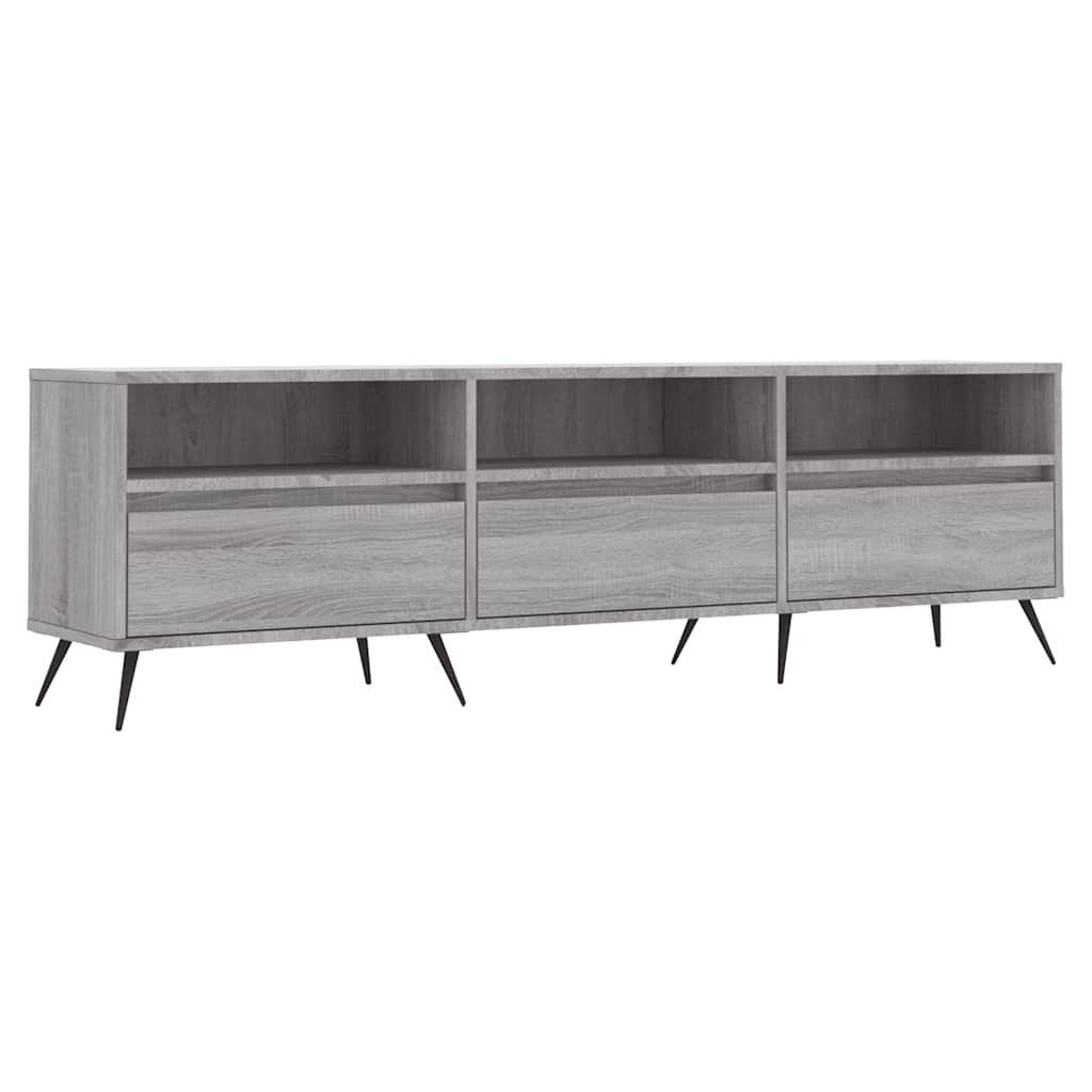 Szafka Pod Tv, Szary Dąb Sonoma, 150X30X44,5 Cm