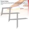3 Point Center Finder for Precise Measurements Stainless Iron Equidistant Measuring Tool for Welding and Woodworking