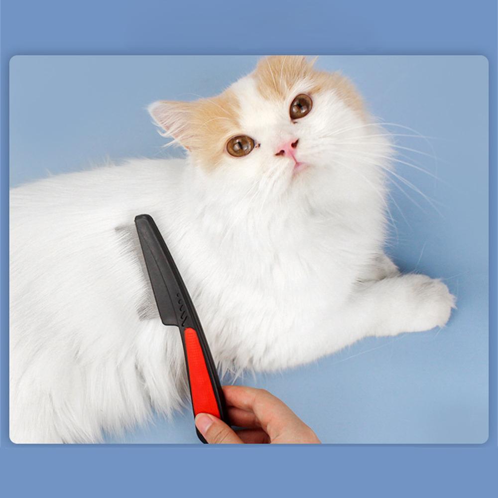 Stainless Steel Fine Tooth Comb Tweezers Comb Lice Comb Dandruff Comb Professional Head Lice Nit Removal Hair Comb