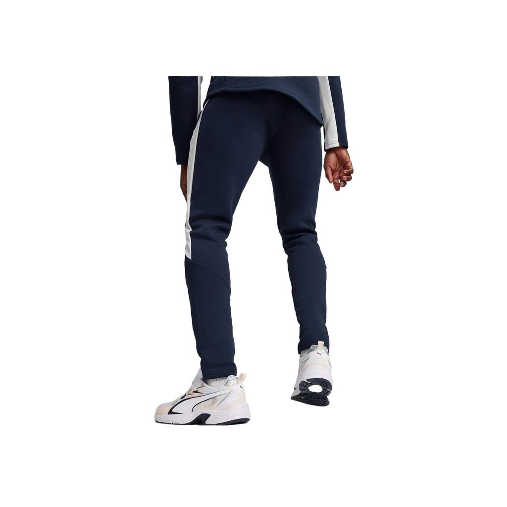New PUMA Knitted Sports Pants Men's Dark Blue 681189-14