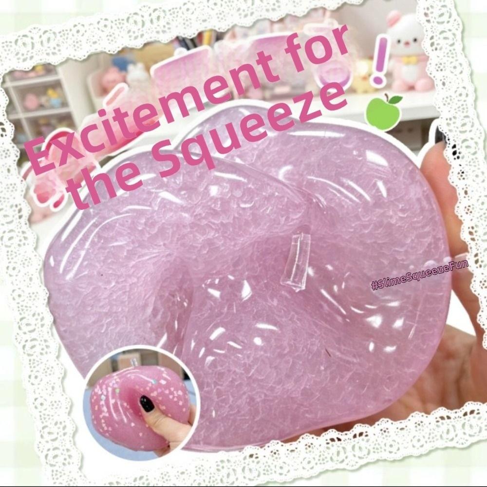 DIY Formbares Squishy Fidget Knetspielzeug Eis-Slush Sensorisches Fidget Spielzeug Frucht Quetschball Geschenk