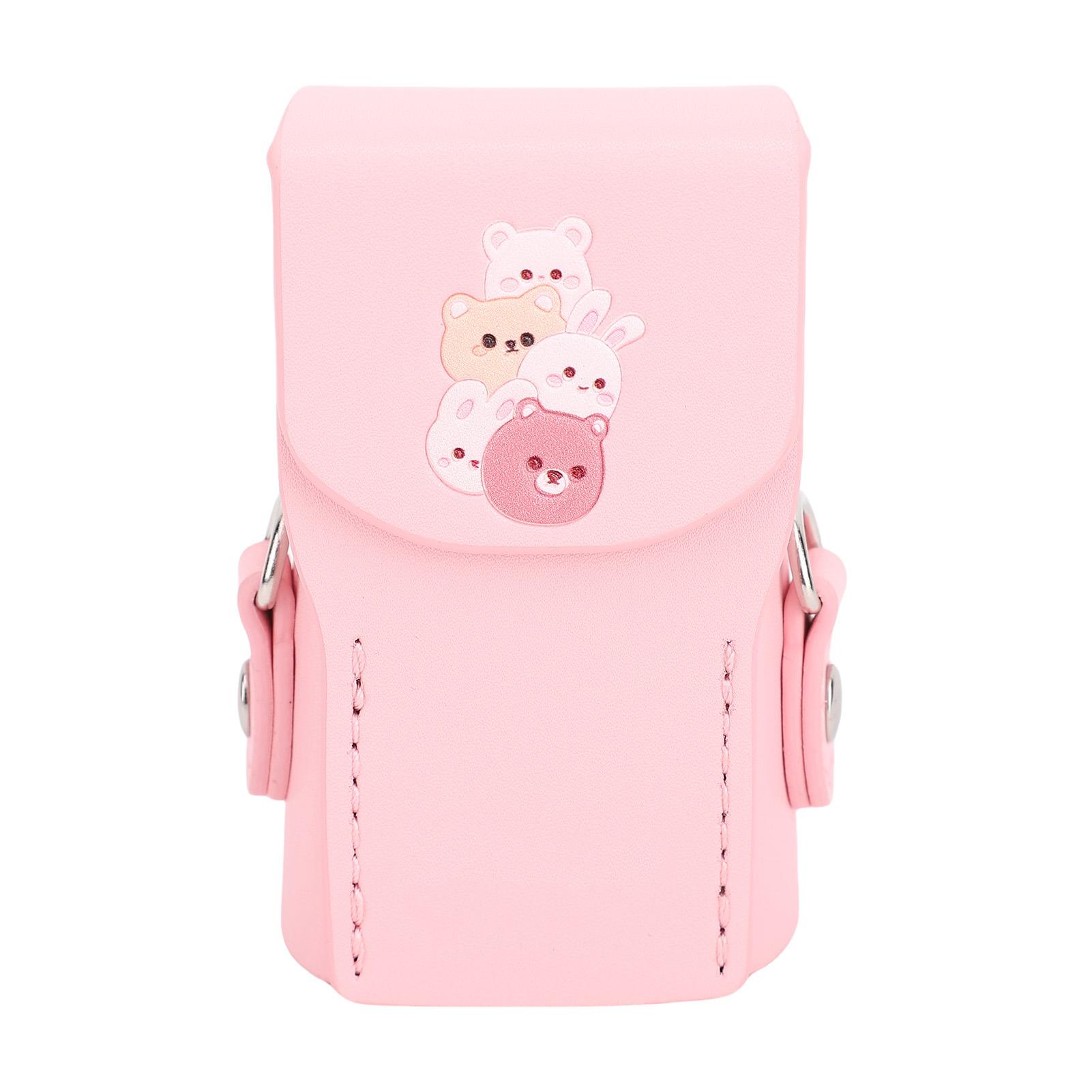 

Кожаный чехол для камеры, подходит для POCKET3, магнитная застежка, удобный, защитный чехол для цифровой камеры розовый