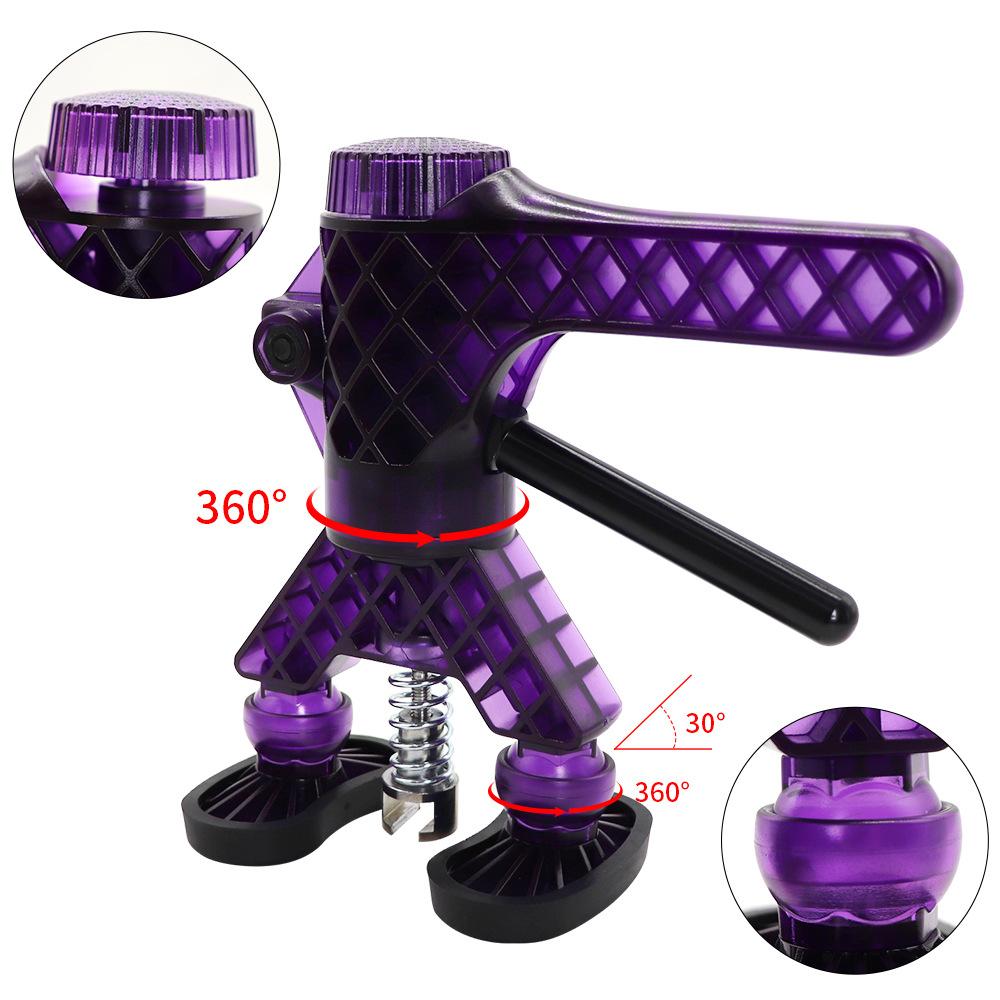 Car dent repair puller puller 360 ° rotation anti-slip body sheet metal restoration concave-convex shaping drawing tool