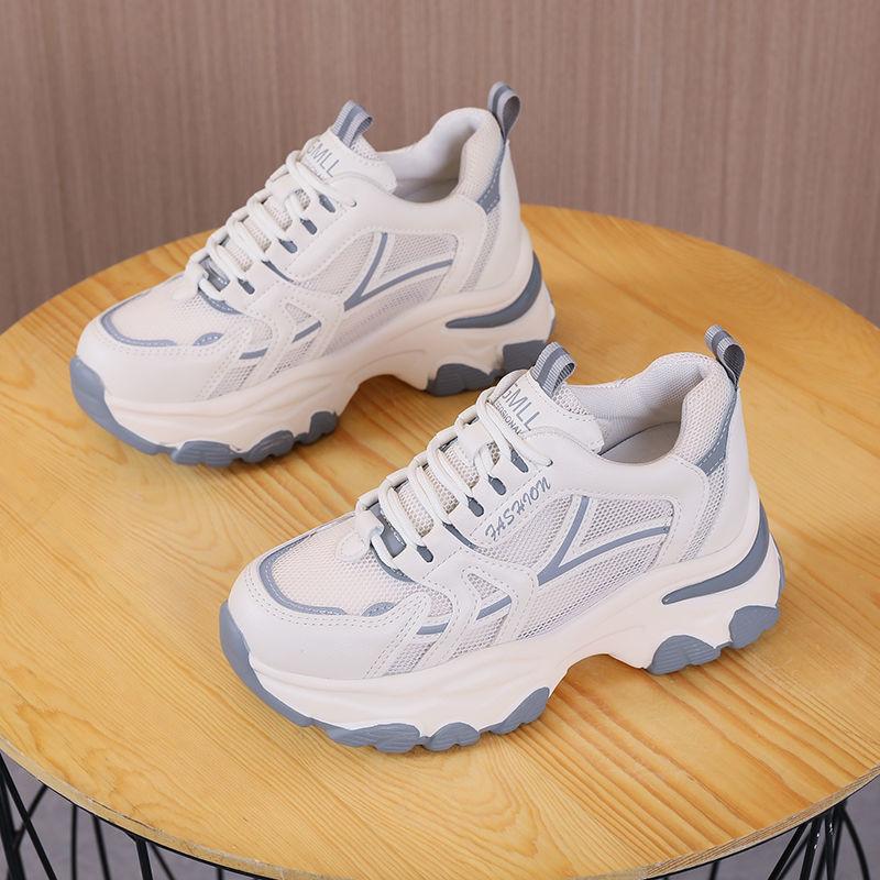 

Dad shoes women s small mesh breathable inner height increase sports shoes women s 2025 summer thin platform casual shoes tide 34
