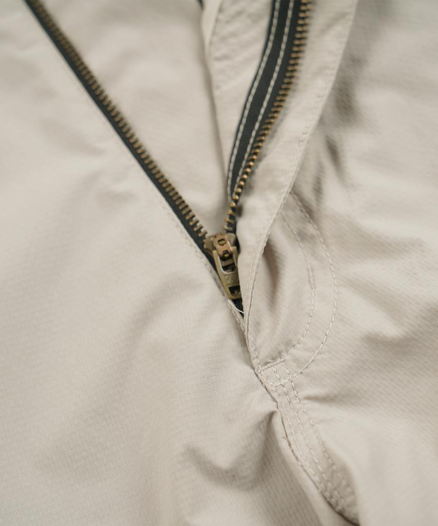 FRIZMWORKS Micro Ripstop Essential Cargo Shorts _ Light Gray