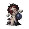 New POP MART Valentine's Day Limited Edition Skullpanda THE GLIMPSE FIGURE Trendy Figures PPMT-2401-0075