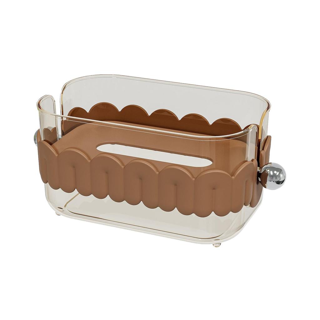 Tissue Box Cover Stylish Tabletop Dryer Sheet Holder for Kitchen Vanity